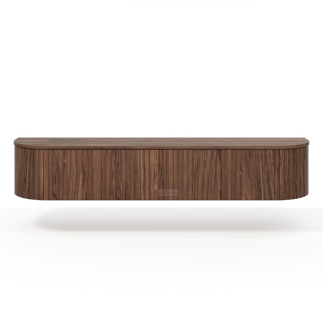 BOLT | מזנון פסים מודרני תלוי בגימור מעוגל