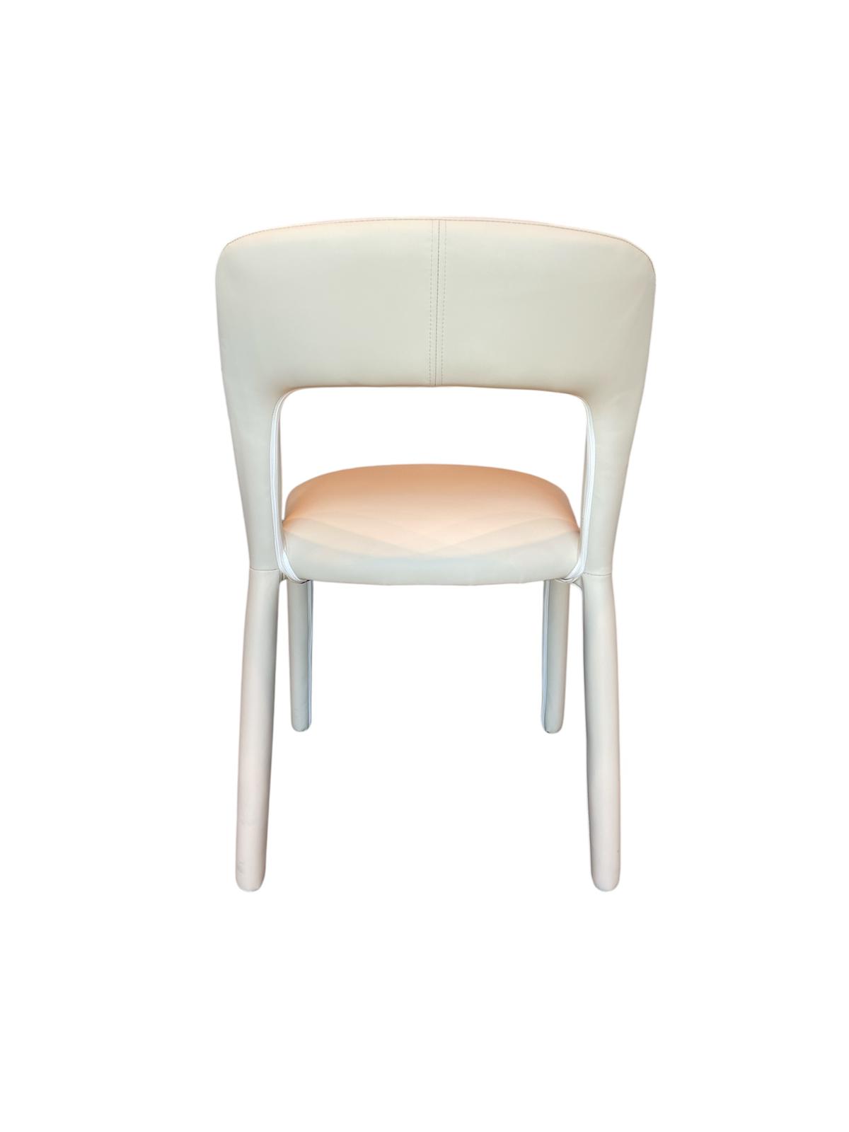 BOOBO | כסא דמוי עור לפינת אוכל בעיצוב מודרני