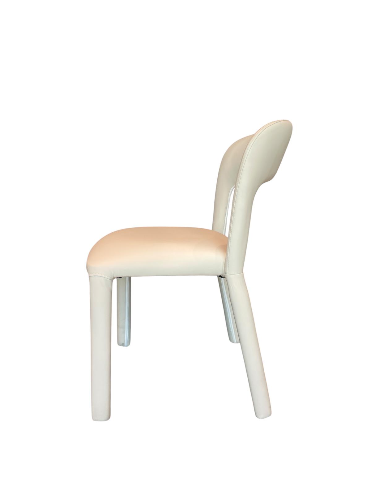 BOOBO | כסא דמוי עור לפינת אוכל בעיצוב מודרני