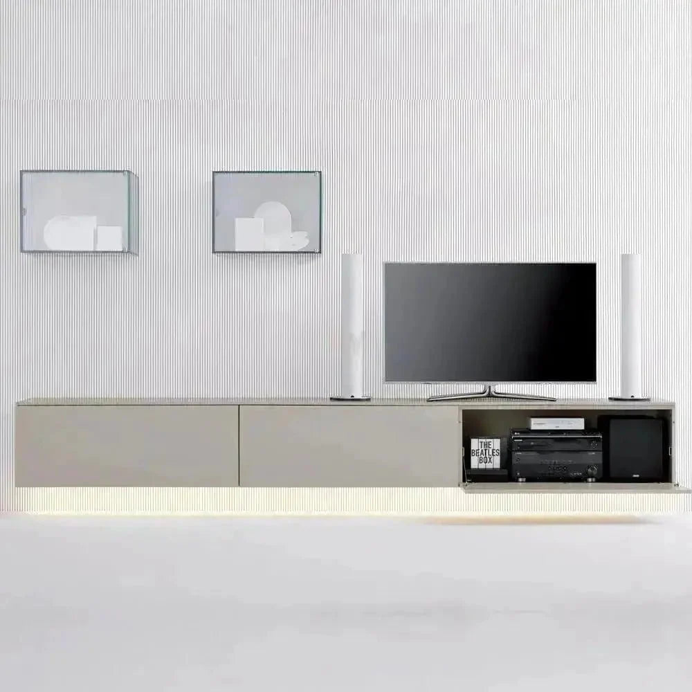 DIAZ | מזנון צף יוקרתי לסלון בעיצוב מינימליסטי -    - אשריאן | ASHERIAN