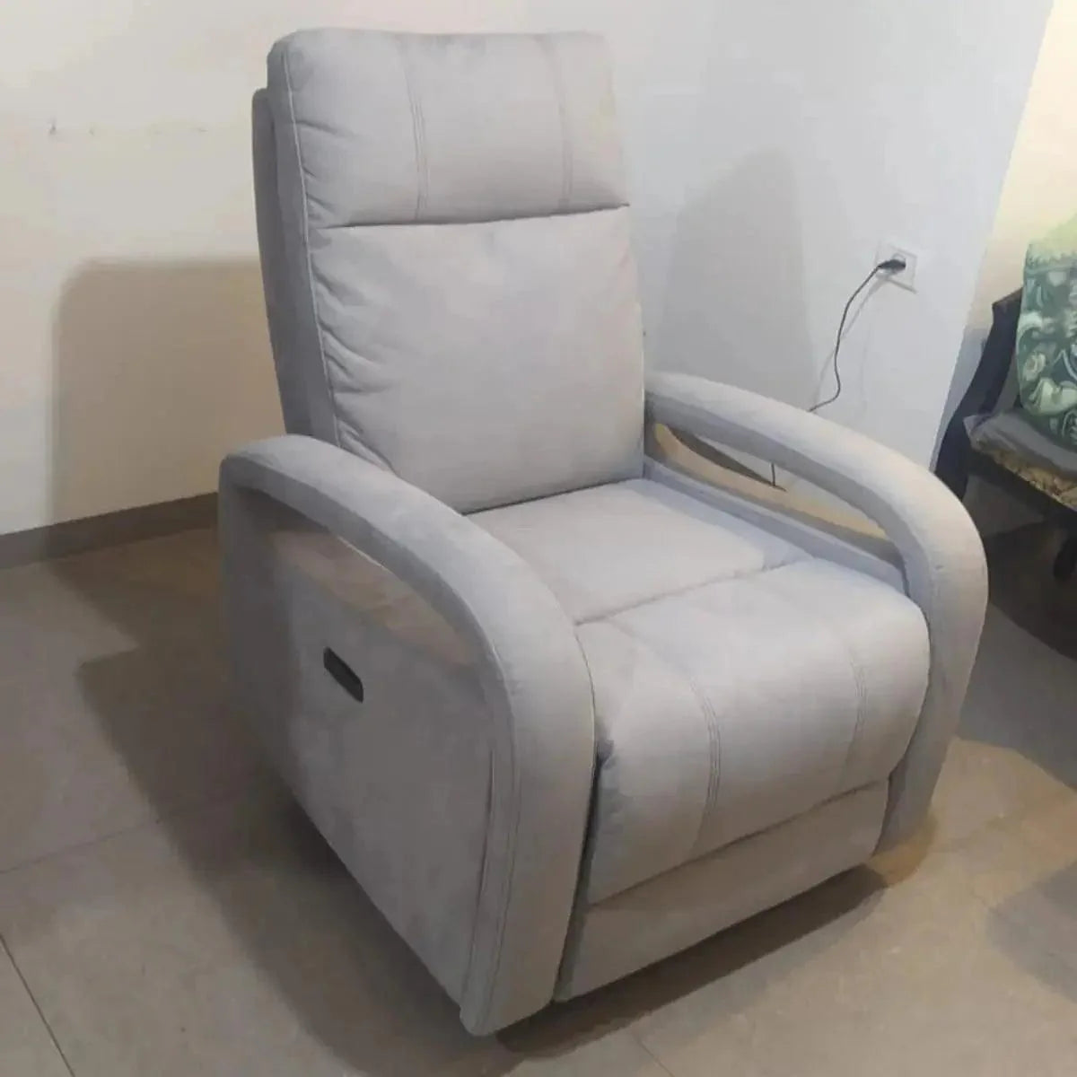 DYLAN | כורסת טלוויזיה חשמלית מבד דילן ד״ר גב -    - אשריאן | ASHERIAN