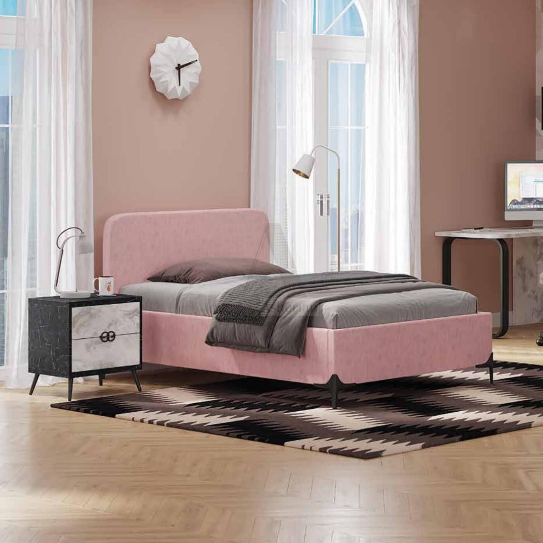 EMANUEL | מיטה וחצי מרופדת לילדים - 120/190 ס״מ   - אשריאן | ASHERIAN