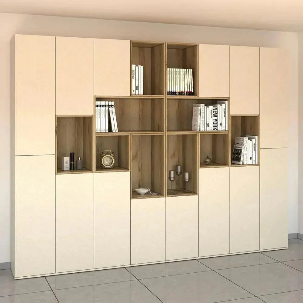 Enter | ארון מעוצב עם קוביות ודלתות טאץ׳ - 320 ס״מ - 2 יחידות ימין ושמאל   - אשריאן | ASHERIAN