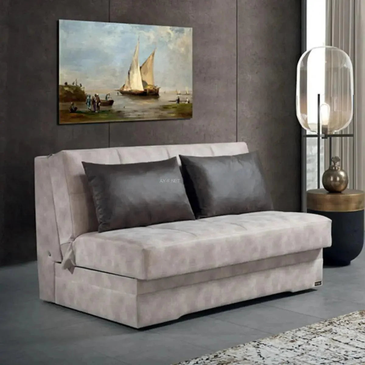 Flex |  ספת אירוח מינימלית נפתחת למיטה זוגית -    - אשריאן | ASHERIAN