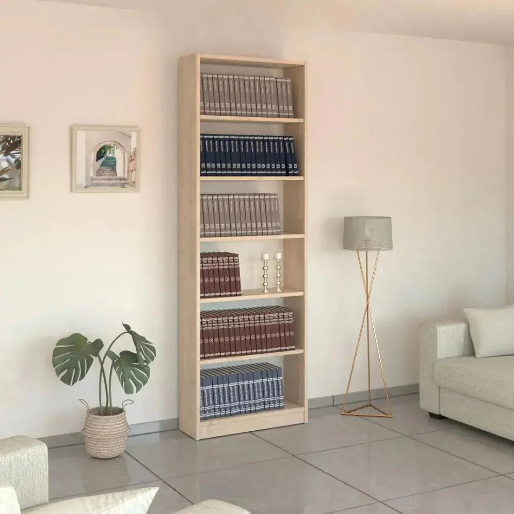 Flow 9 | ארון ספרים מודולרי פתוח - 80 ס״מ מולבן  - אשריאן | ASHERIAN