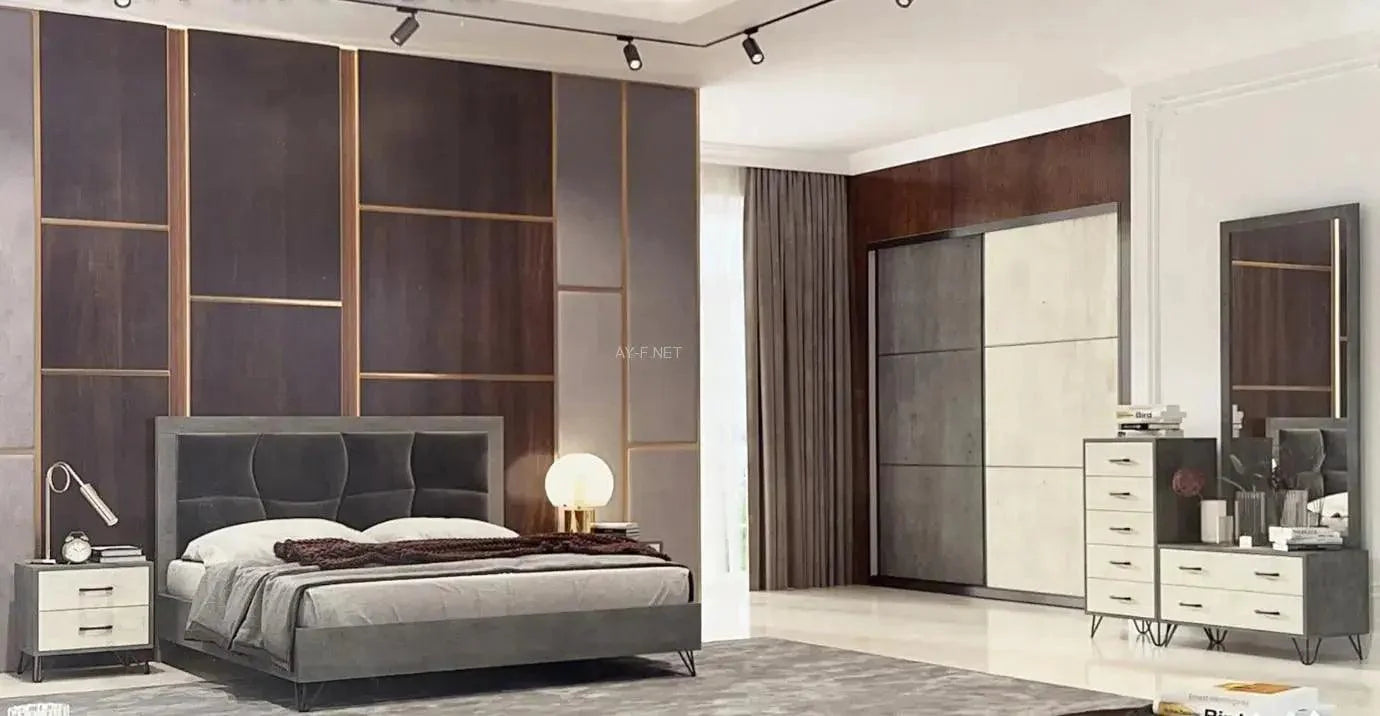 FOX | חדר שינה קומפלט מעוצב בסגנון מודרני -    - אשריאן | ASHERIAN