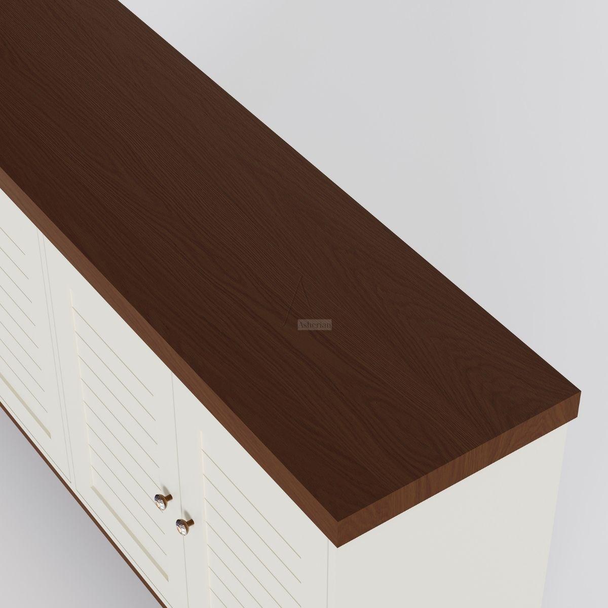 JOLIN | שידת אחסון כפרית עם דלתות תריס - שידה