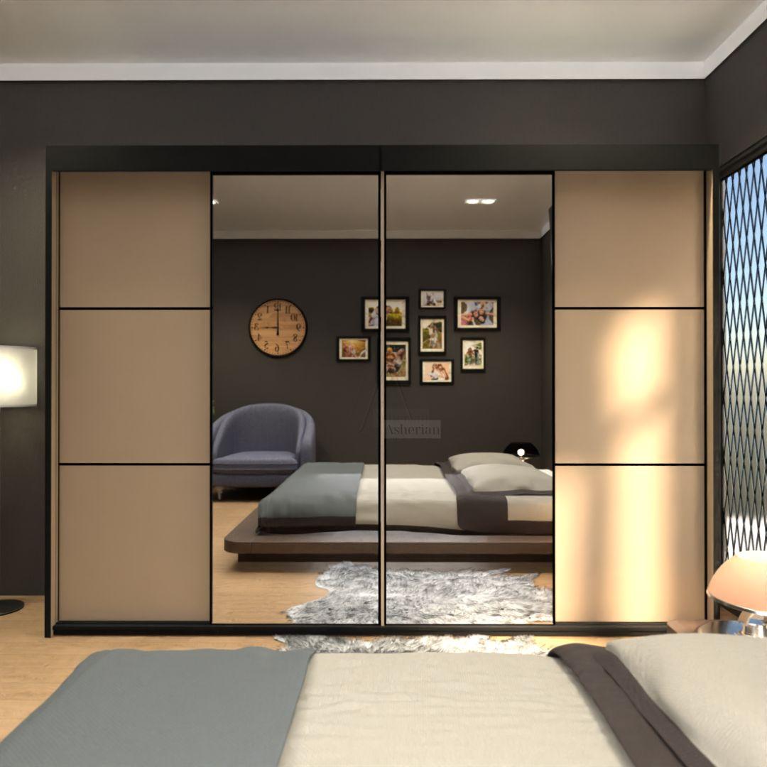 KFIR | ארון הזזה איכותי עם מראה ומגירות