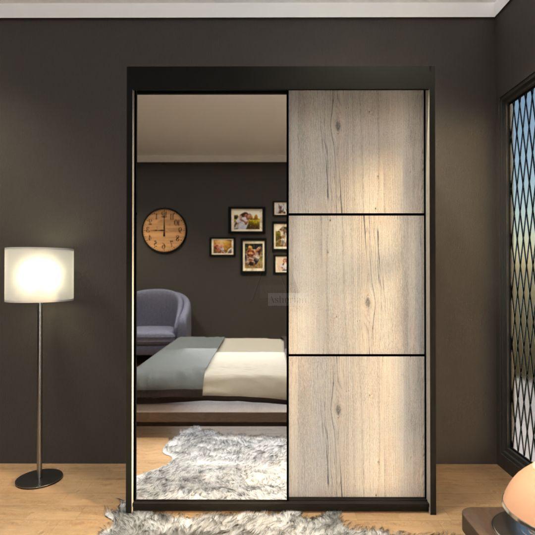 KFIR | ארון הזזה איכותי עם מראה ומגירות