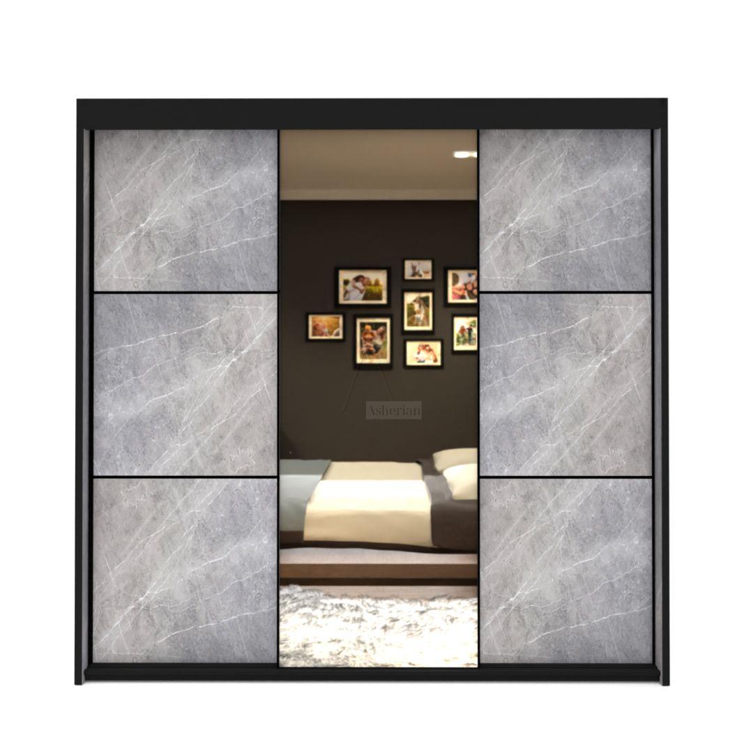 KFIR | ארון הזזה איכותי עם מראה ומגירות