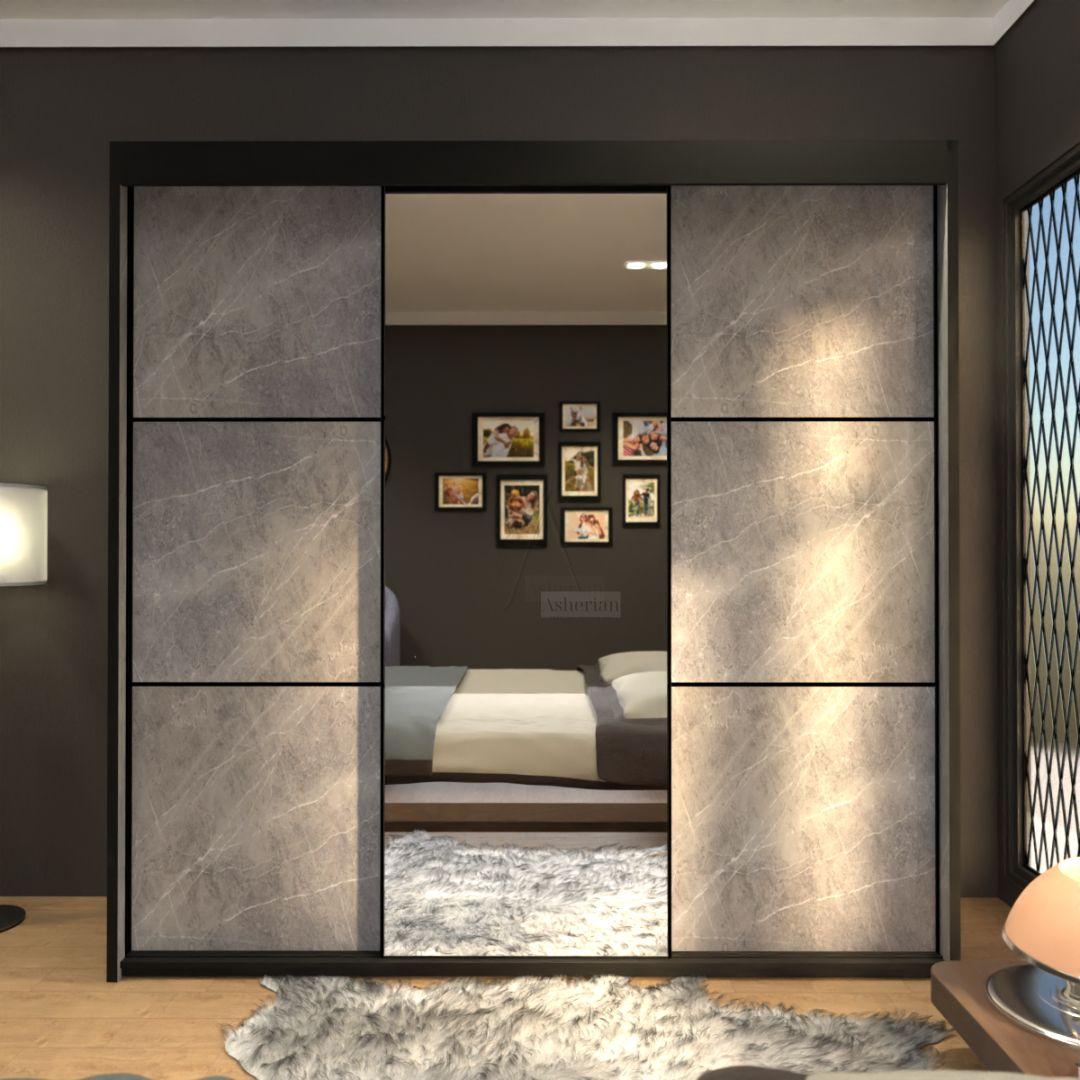 KFIR | ארון הזזה איכותי עם מראה ומגירות