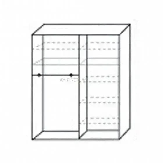 לברון | ארון בגדים איכותי עם 4 דלתות בעיצוב כפרי -    - אשריאן | ASHERIAN