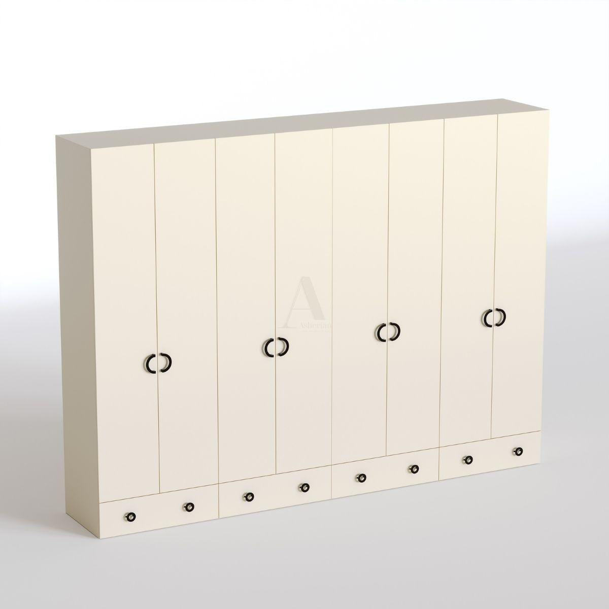 MORAN | ארון בגדים דלתות פתיחה ומגירות איכותי מסנדוויץ’ - 320 ס״מ - 8