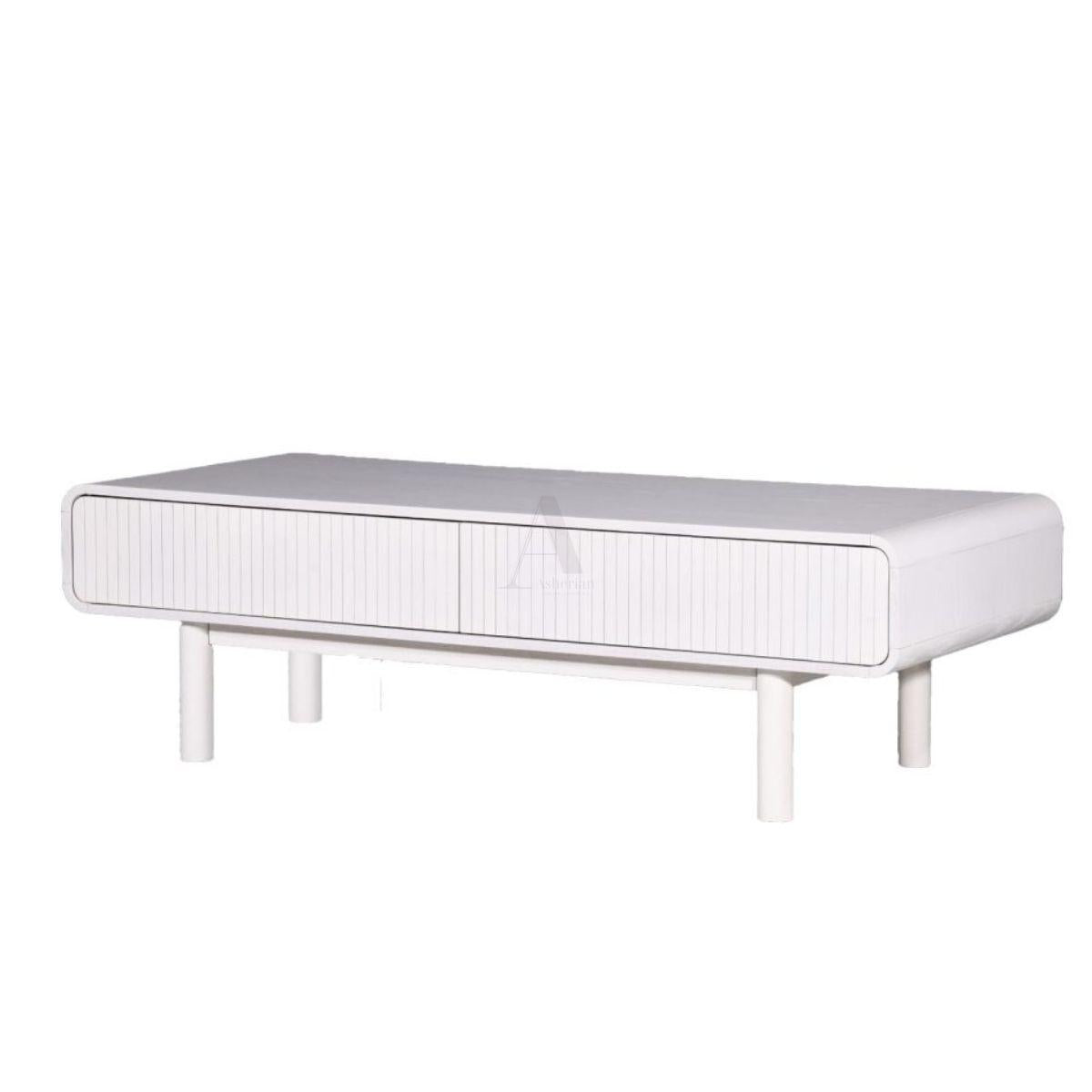 MORDY | שולחן סלון נורדי עם מגירות ופתיחה בטאץ׳