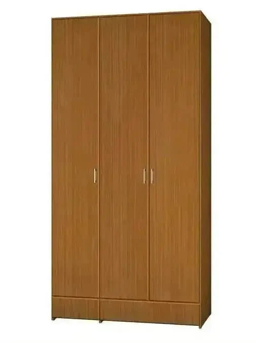 OR | ארון בגדים מעץ סנדוויץ' עם מגירות תחתונות - 120 ס״מ - 3 דלתות   - אשריאן | ASHERIAN