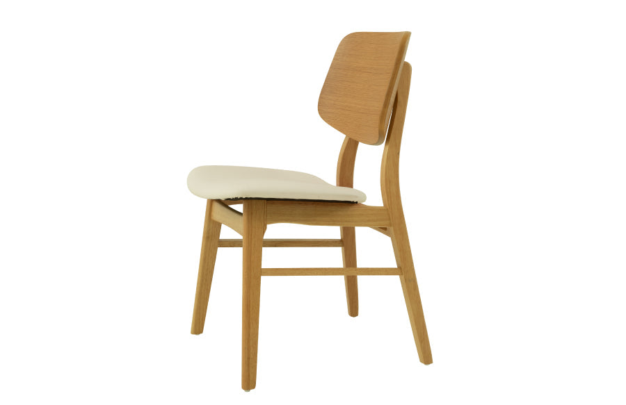 PETRA | כסא אוכל מעץ בעיצוב רטרו