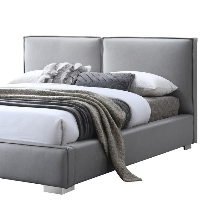 Duba | מיטה זוגית מפנקת בעיצוב מנופח - אשריאן | ASHERIAN