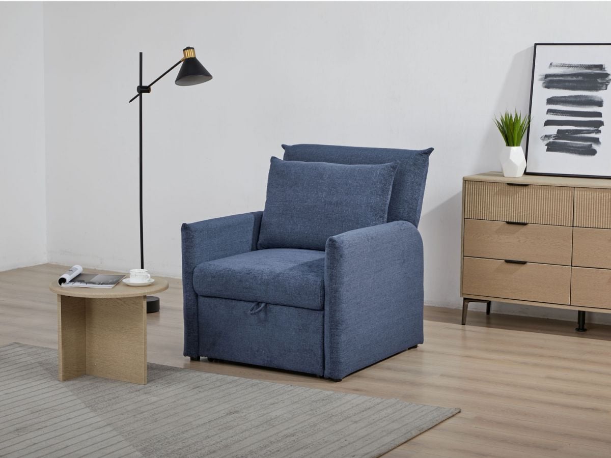 SINGLE DR-GAV | כורסה מעוצבת נפתחת למיטה - ד״ר גב