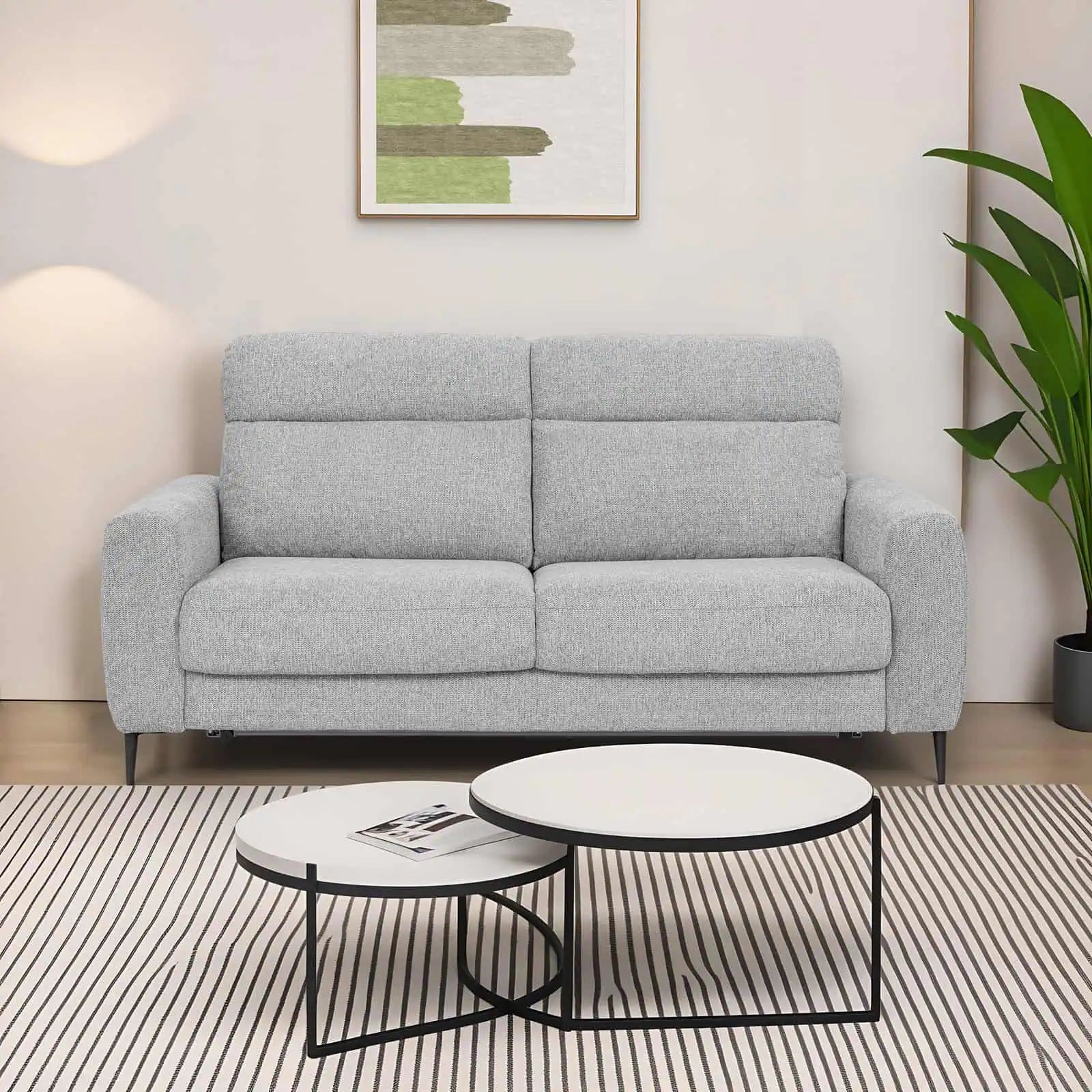 OSMO | ספה דו מודרנית עם משענות גבוהות נפתחת למיטה נוחה