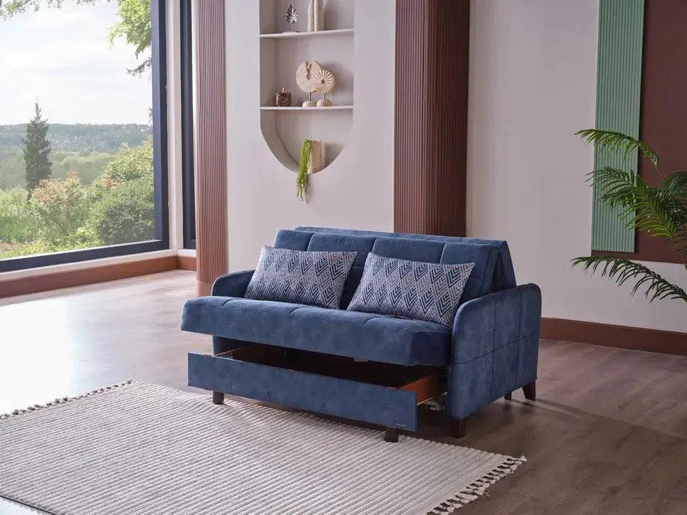 Tango | ספה דו נפתחת למיטה זוגית עם אחסון -    - אשריאן | ASHERIAN