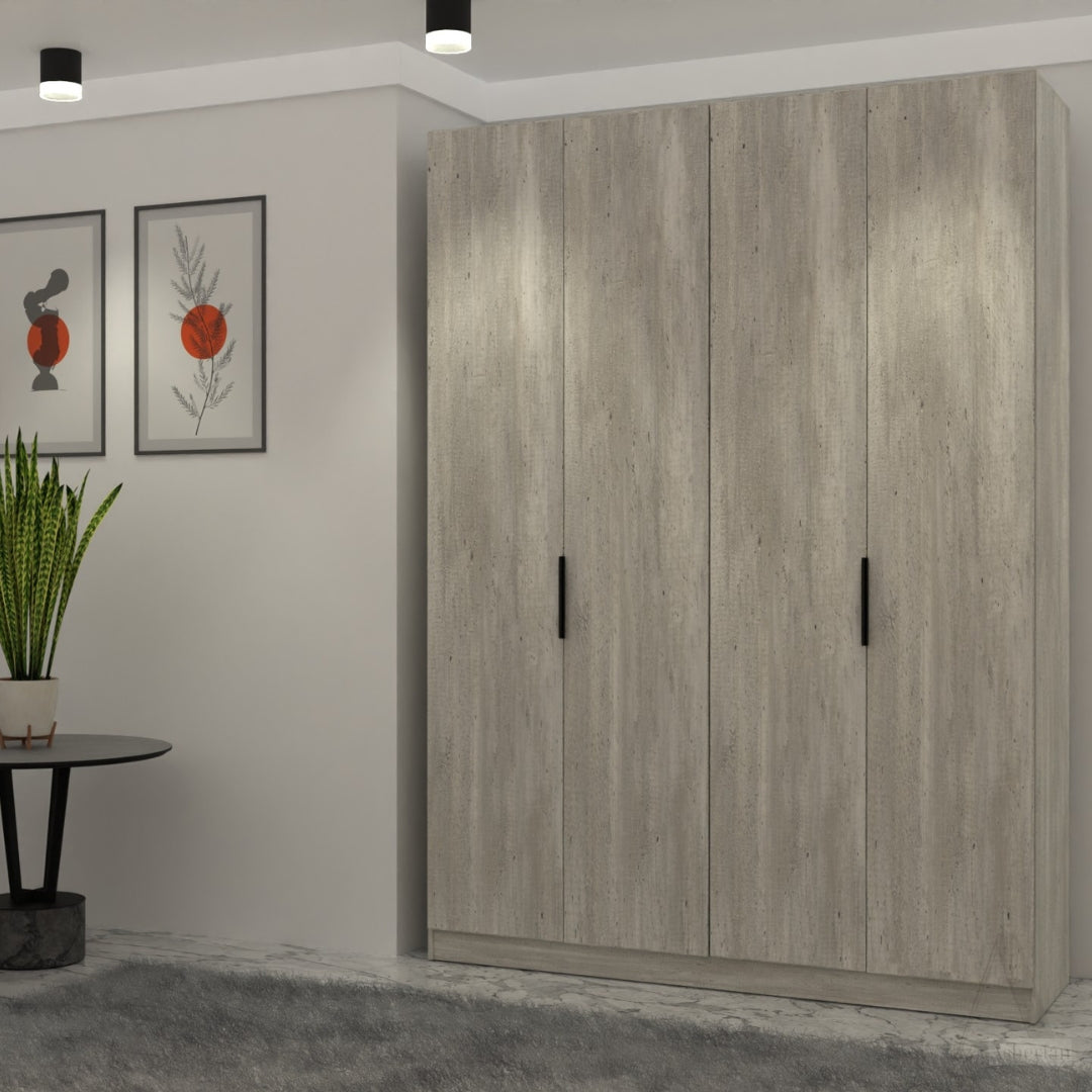 TLV | ארון עם דלתות פתיחה במראה נקי -    - אשריאן | ASHERIAN