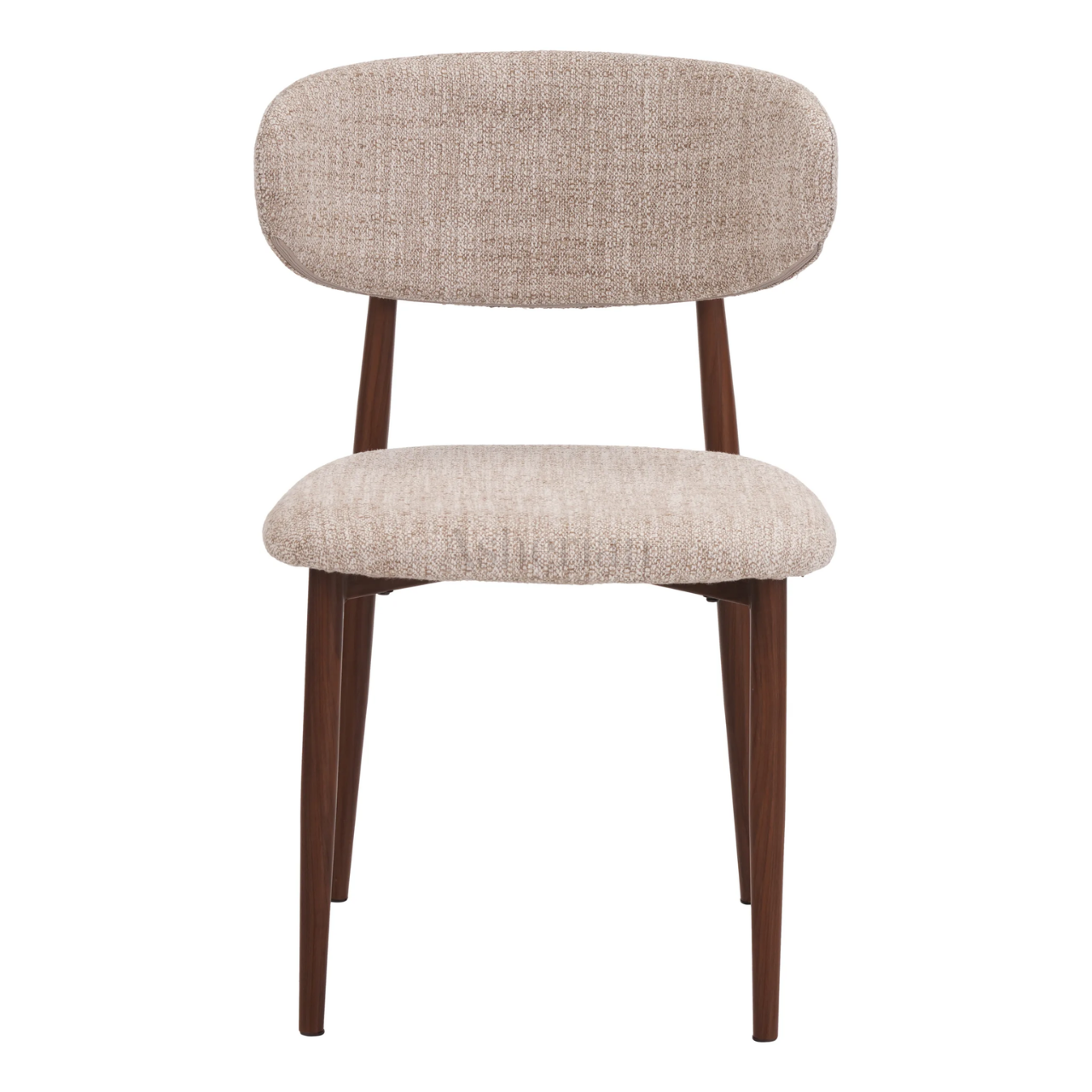 VIBE | כסא אוכל משענת אובלית מרופדת