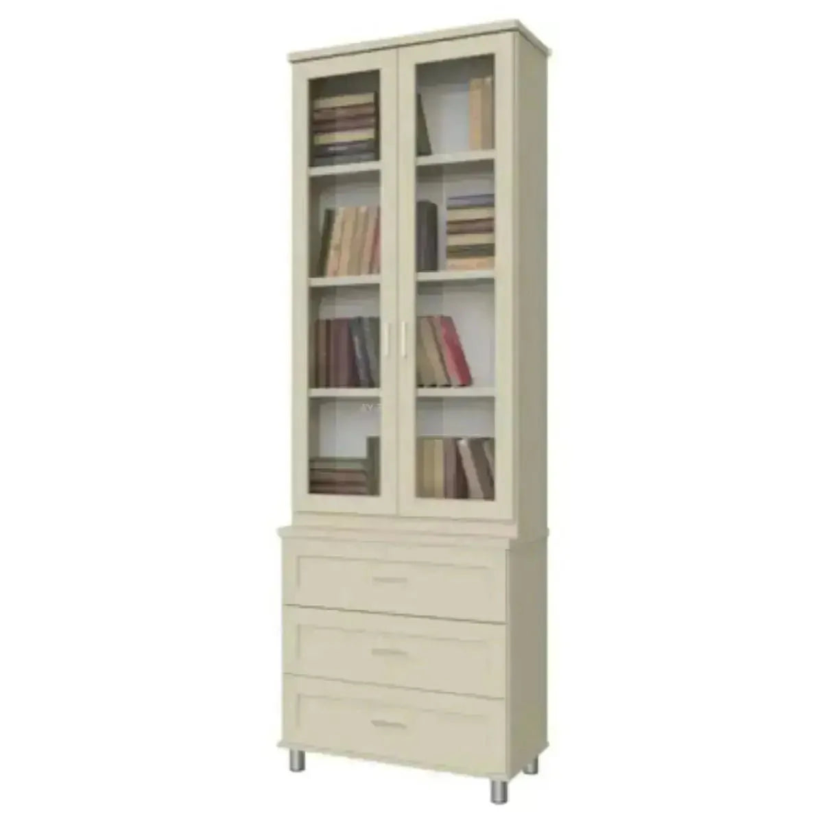 יהל | כוננית איכותית מעץ סנדוויץ' עם 2 דלתות 3 מגירות ובמה -    - אשריאן | ASHERIAN