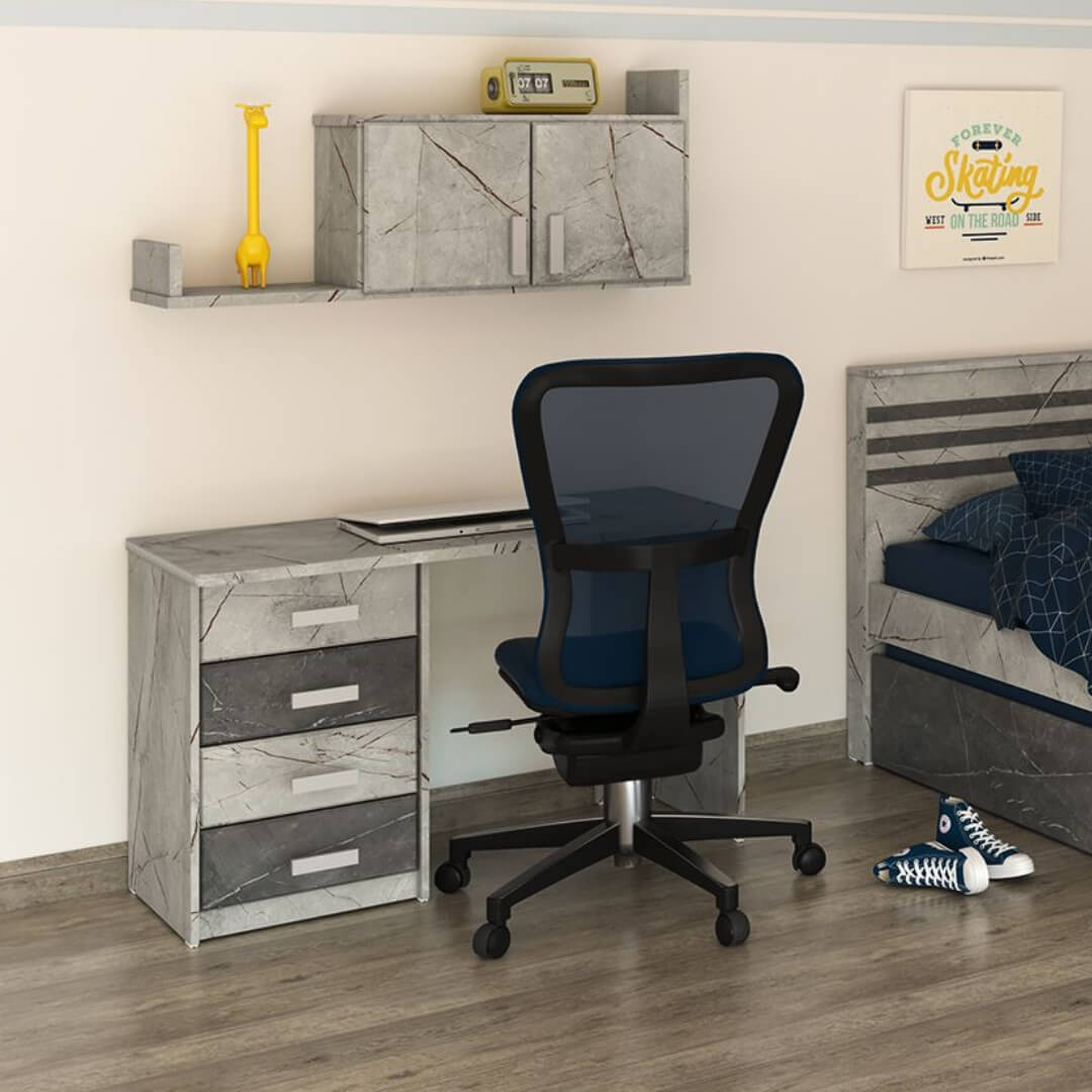 YOAV | פינת עבודה לילדים עם שולחן כתיבה וכוורת -    - אשריאן | ASHERIAN