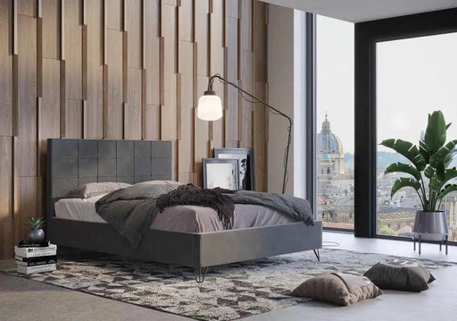 Frank | מיטה זוגית בריפוד בד ובעיצוב מודרני - אשריאן | ASHERIAN