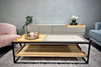 TRAY | שולחן סלון מלבני בסגנון ייחודי המשלב מגש - אשריאן | ASHERIAN