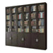 זבולון | ארון ספרים איכותי גוף עשוי מעץ סנדוויץ' עם 6 דלתות ברוחב 2.40 מ' - אשריאן רהיטים - אשריאן | ASHERIAN