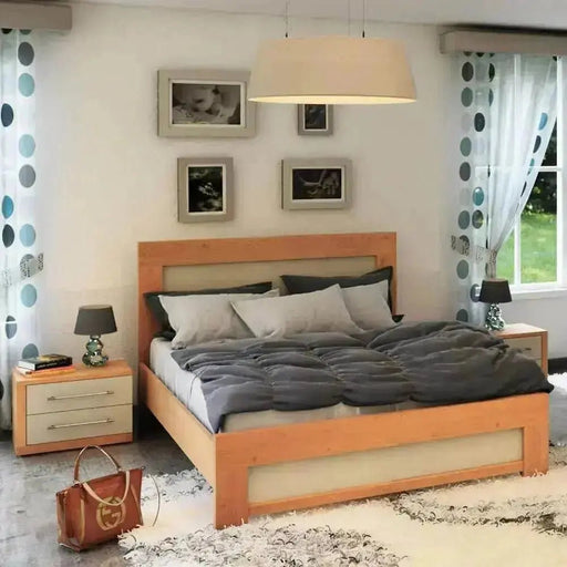 אלון | מיטה זוגית מעוצבת בסגנון כפרי - אשריאן רהיטים - אשריאן | ASHERIAN