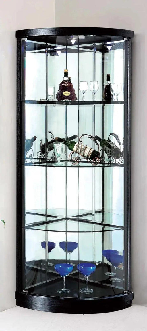 Chivas | ויטרינה פינתית רחבה עם חזית זכוכית - אשריאן רהיטים - אשריאן | ASHERIAN