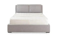 FRIDA | מיטה זוגית בעיצוב מודרני בריפוד בד עם ארגז מצעים - אשריאן | ASHERIAN