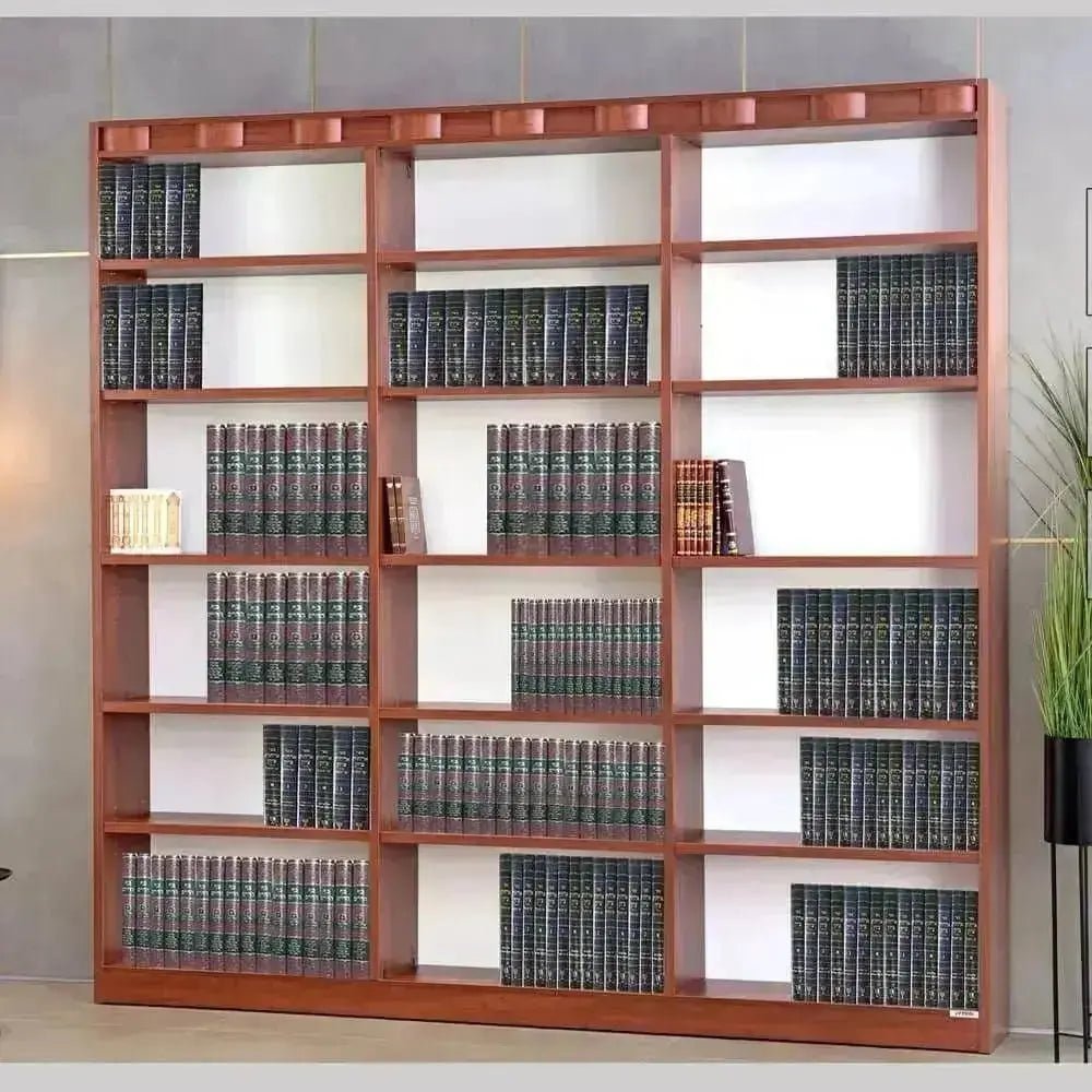 HALLEL | ארון ספרים ללא דלתות מעץ סנדוויץ׳ איכותי - אשריאן רהיטים - אשריאן | ASHERIAN
