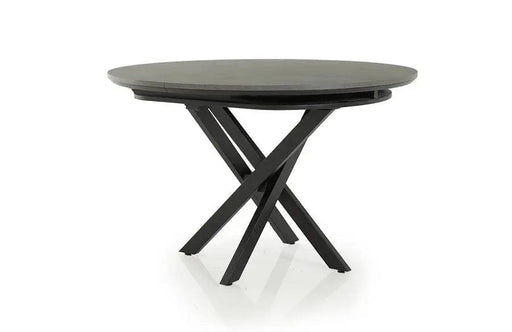 Kiton | שולחן אוכל עגול נפתח בעיצוב אורבני - אשריאן רהיטים - אשריאן | ASHERIAN