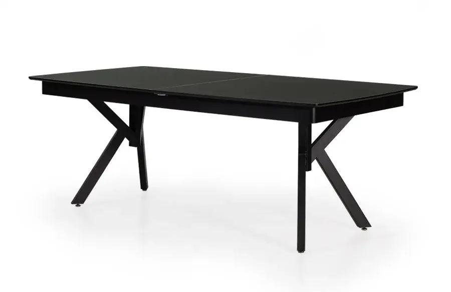 BRUNO | שולחן אוכל נפתח בעיצוב אורבני ועם רגל מתכת בעיצוב ייחודי - אשריאן | ASHERIAN