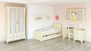 מיטה מעוצבת לנערות דגם נועה עם ארגז אחסון - Asherian | אשריאן רהיטים