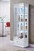 Rom | ויטרינה מעוצבת עם חזית זכוכית ומגירה - Asherian | אשריאן רהיטים