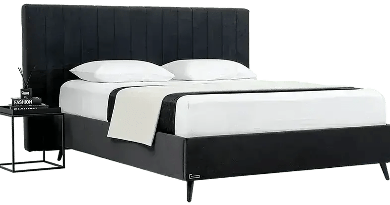 VIOLET | מיטה מרופדת בעיצוב מודרני וארגז מצעים GENESIS - Asherian | אשריאן רהיטים